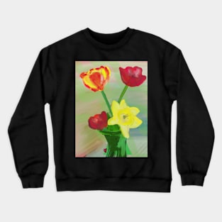 Bouquet For Mom Crewneck Sweatshirt